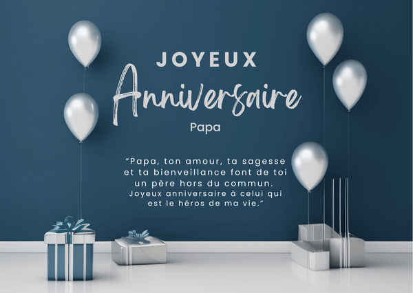 Texte Anniversaire Papa