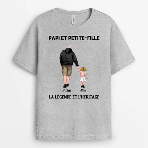 top 10 cadeaux pour papa t-shirt personnalisé légende et héritage