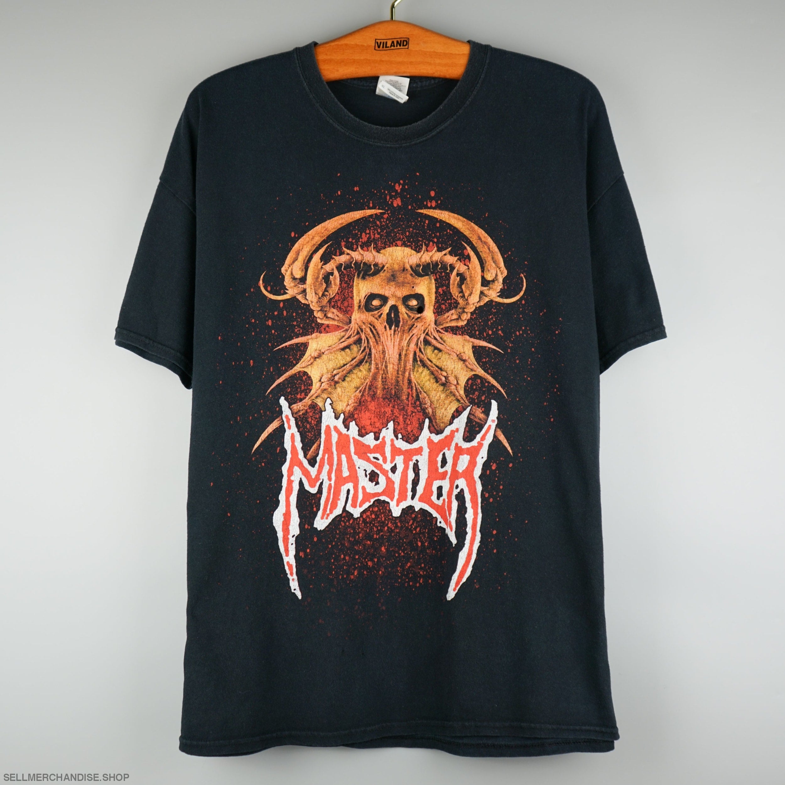 Vintage 1993 Samael Band T-Shirt Black Metal