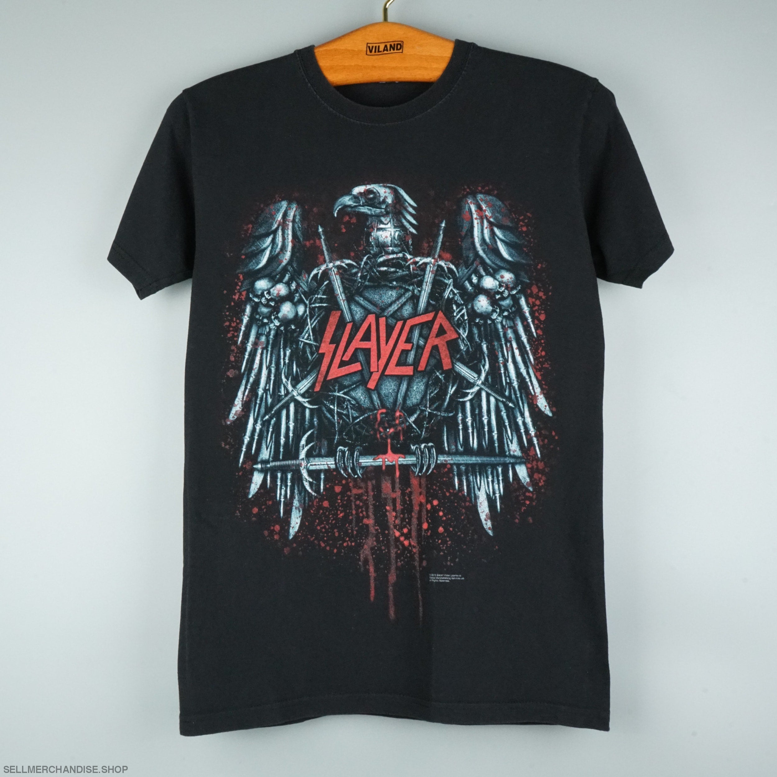 Vintage Slayer t shirt early 2000s Hell Awaits | SellMerchandise