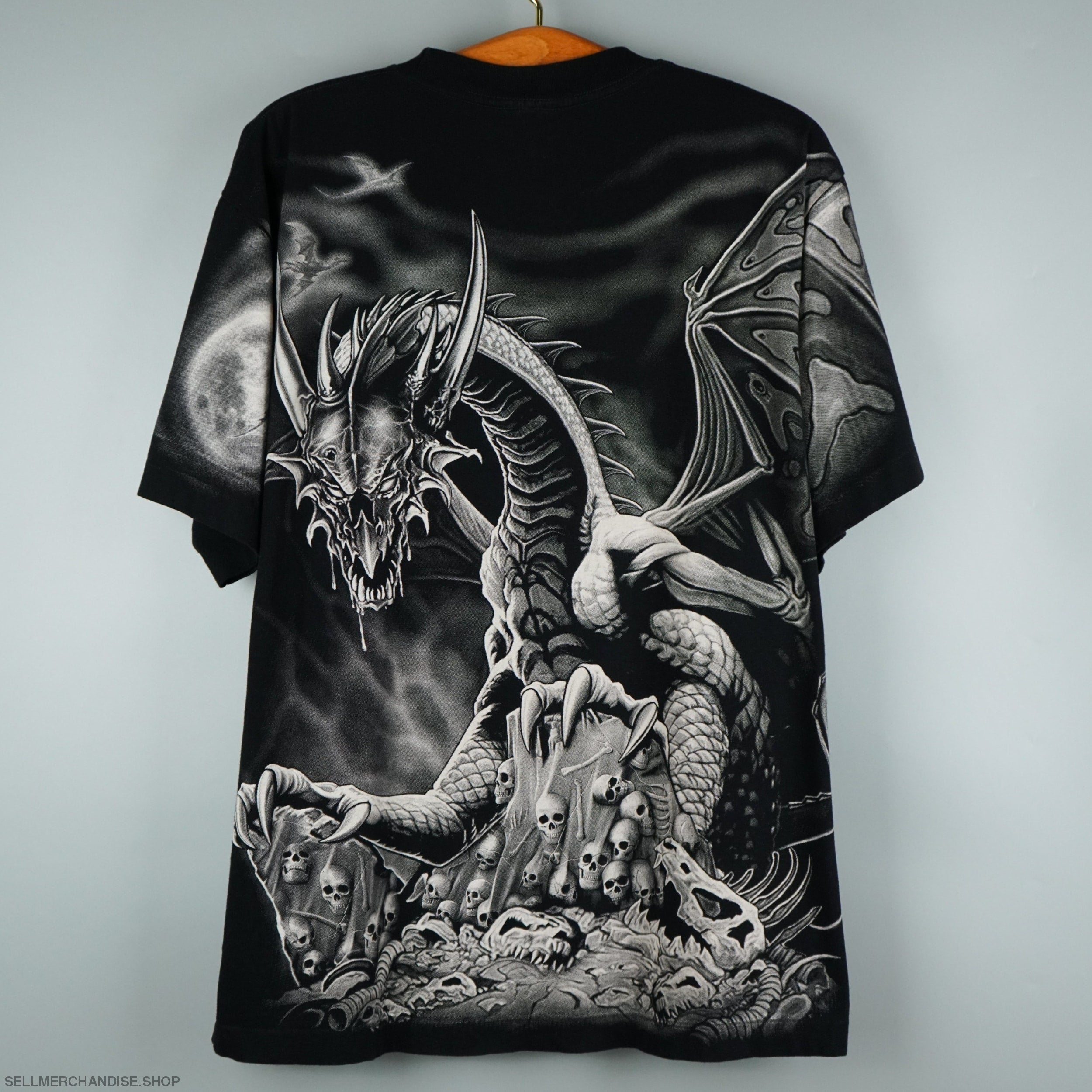 vintage 90s Dragon t-shirt AOP | SellMerchandise