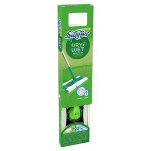 Swiffer® Sweeper™ 2-in-1, Dry and Wet Multi Surface Floor Sweeping and Mopping Starter Kit - Moody's Hardware True Value
