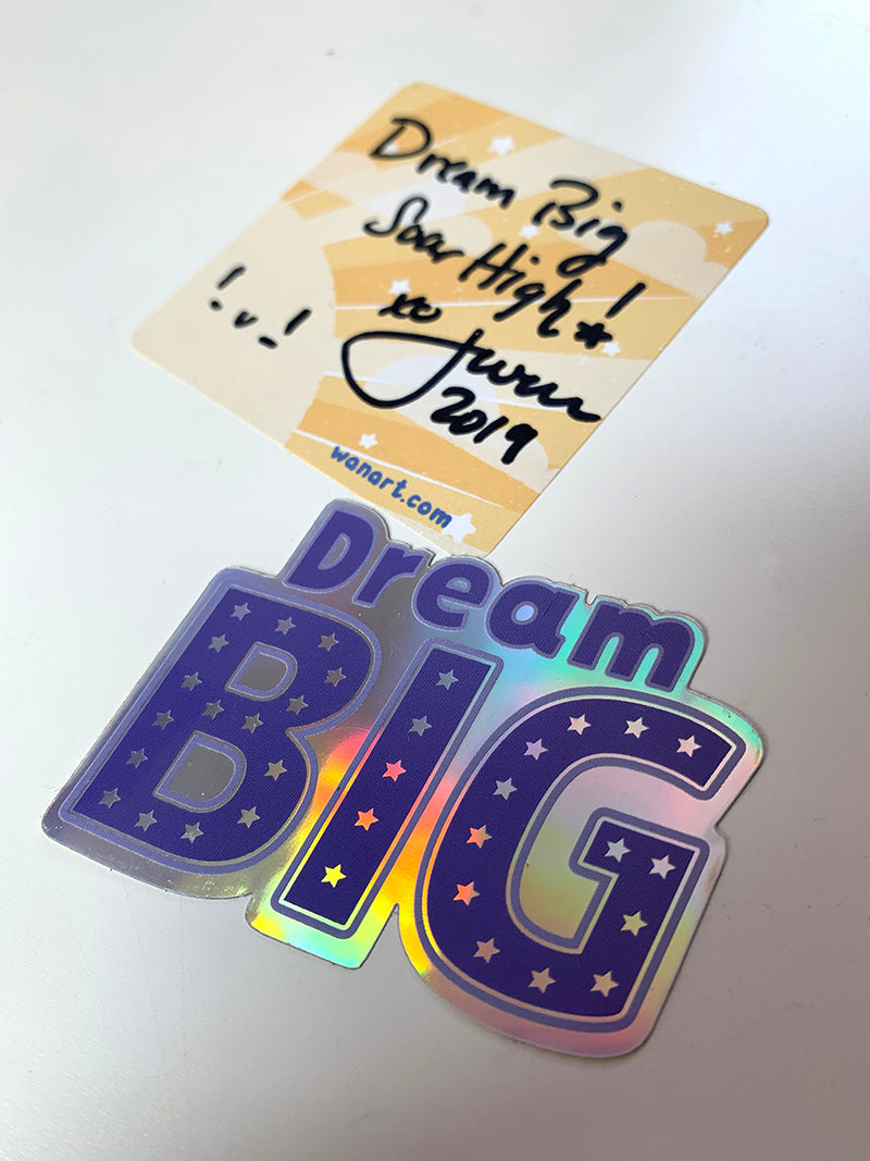 dream big stickers