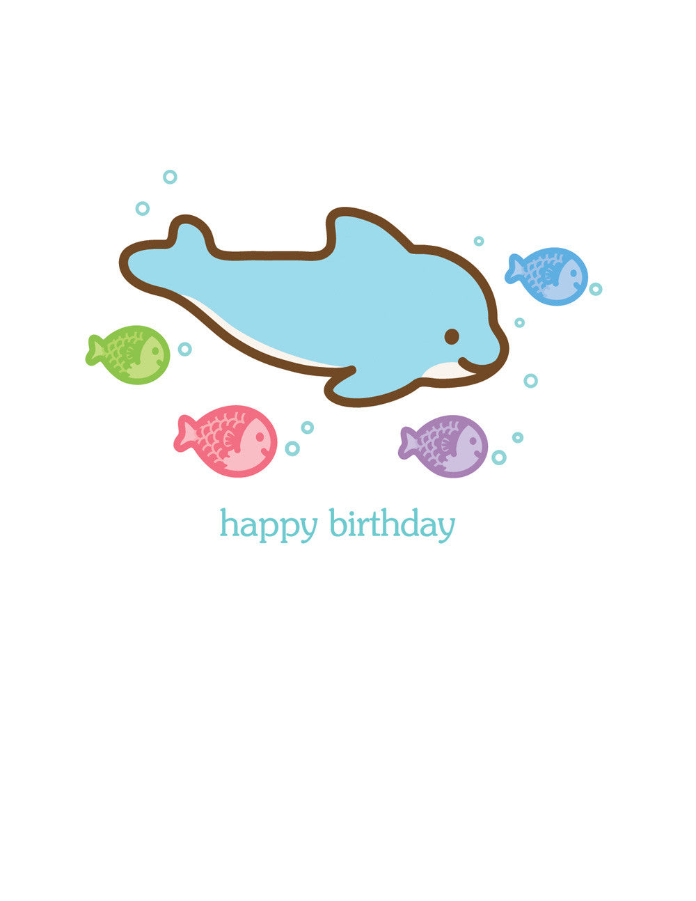dolphin birthday card wanartcom