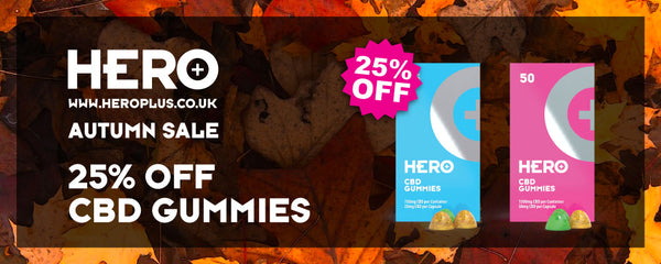 Hero+ September Sale | CBD Gummies
