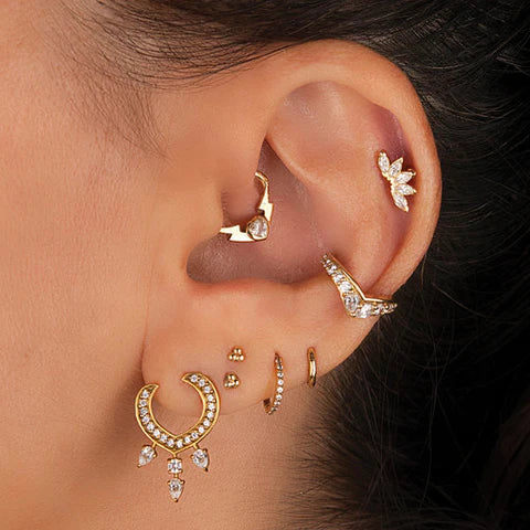 Helix-piercing: Complete | Luna Juwelen