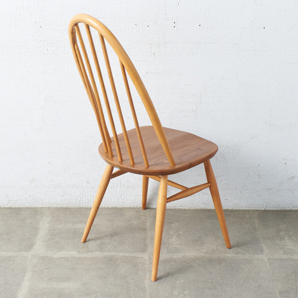 65802][アーコール ERCOL]ヴィンテージ クエーカーチェア / ブルー