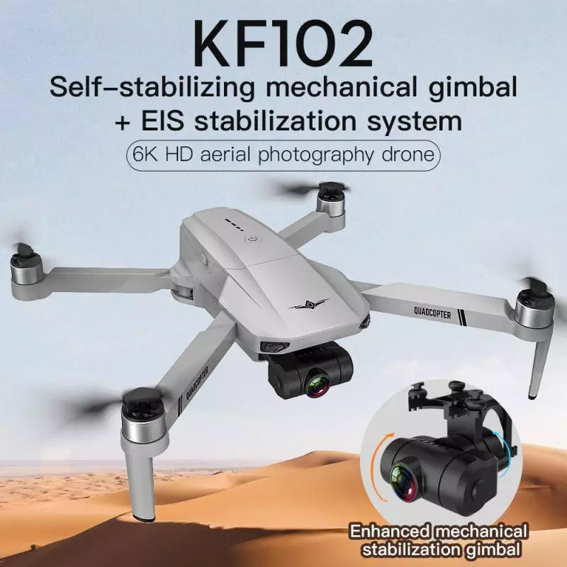 2023 New KF102GPS 4K Drone Professional Dual Camera 2.4G