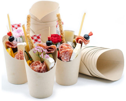 Rustic Bamboo Charcuterie Cups & Toothpicks Set - Eco-Friendly Appetiz –  ThePrettyPartyBoxx