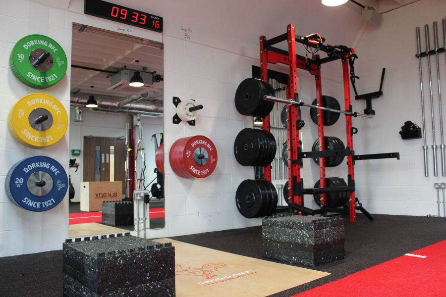 rugby club gym fitout