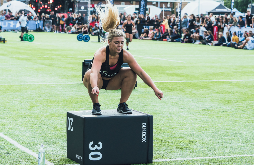 Cajón Salto Plyo madera Antideslizante Entrenamiento Crossfit