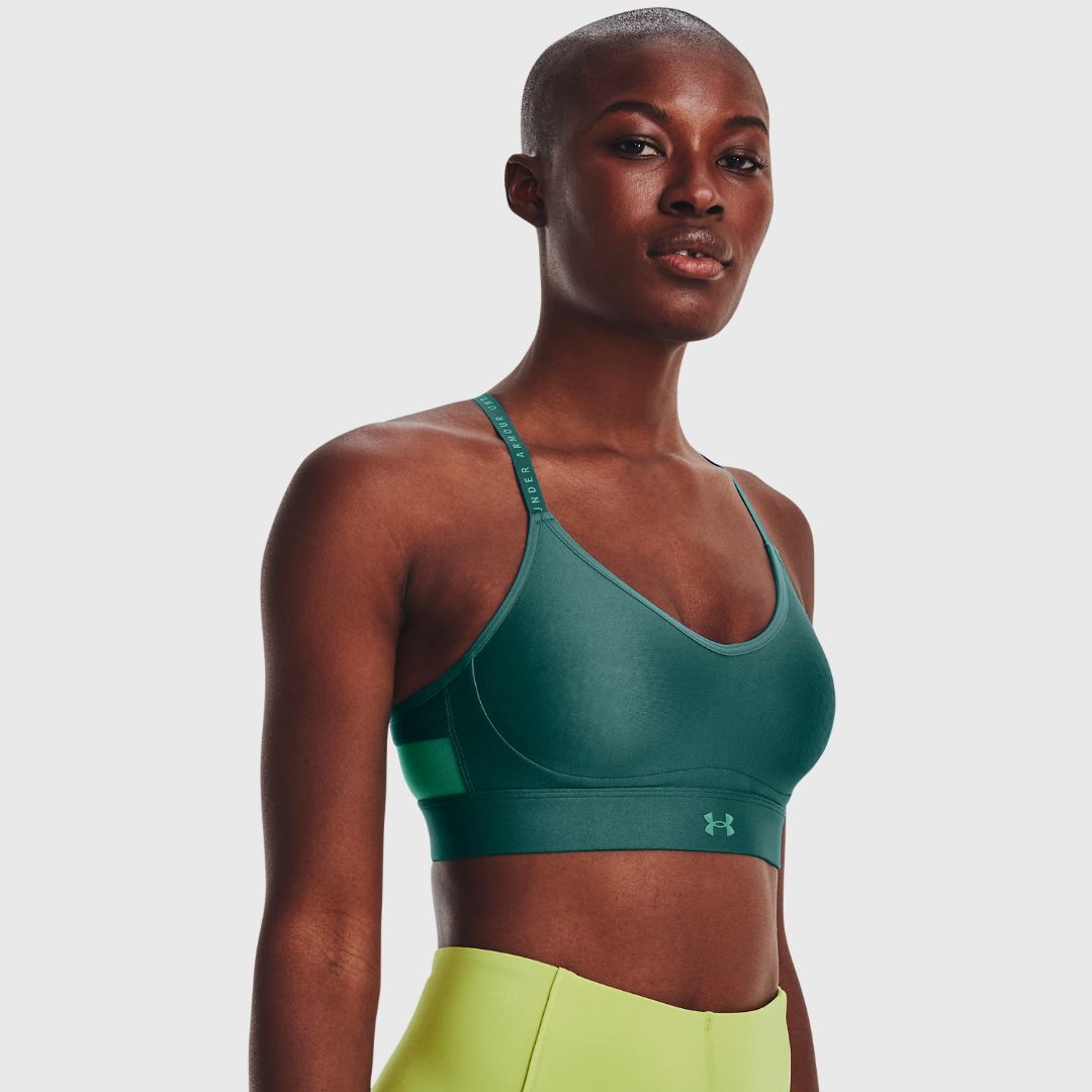 Supersports Vietnam Official, Women's Under Armour Infinity High Sport Bra  - Army Green