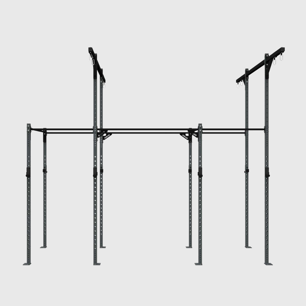 10' Freestanding Builder® Rig: Advanced 2 w/ 2' Monkey Bar Spacing