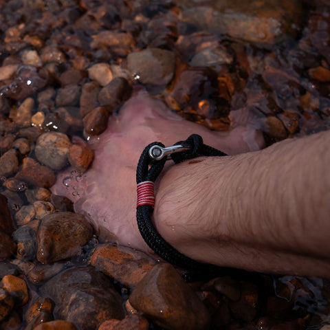 Bracelet en corde de bateau