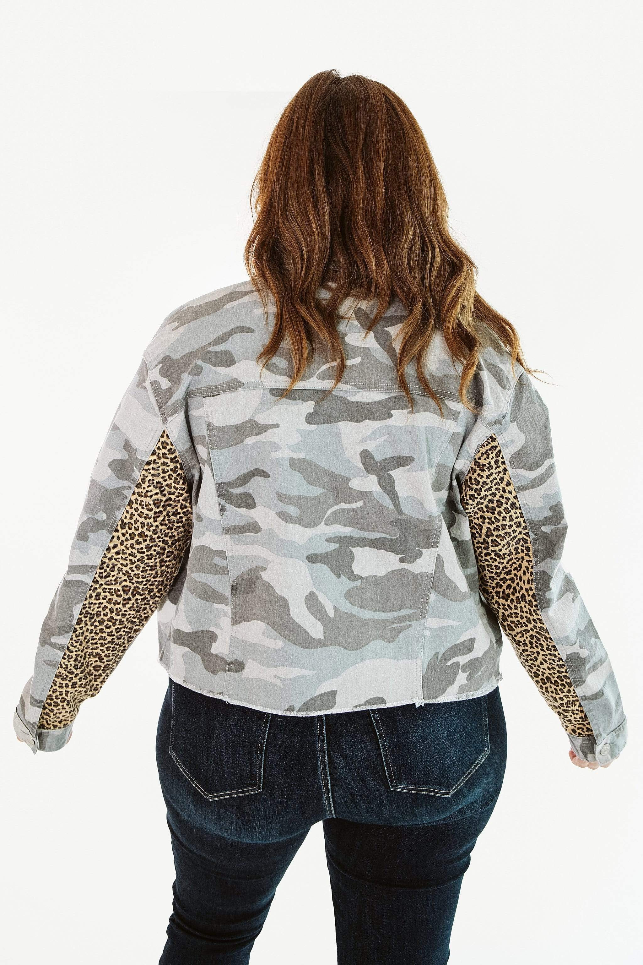 JINHO JEANS】M-65 LEOPARD CAMO JACKET-