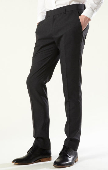 Young Mens aposSILVAapos School Trousers  Super Skinny  Black