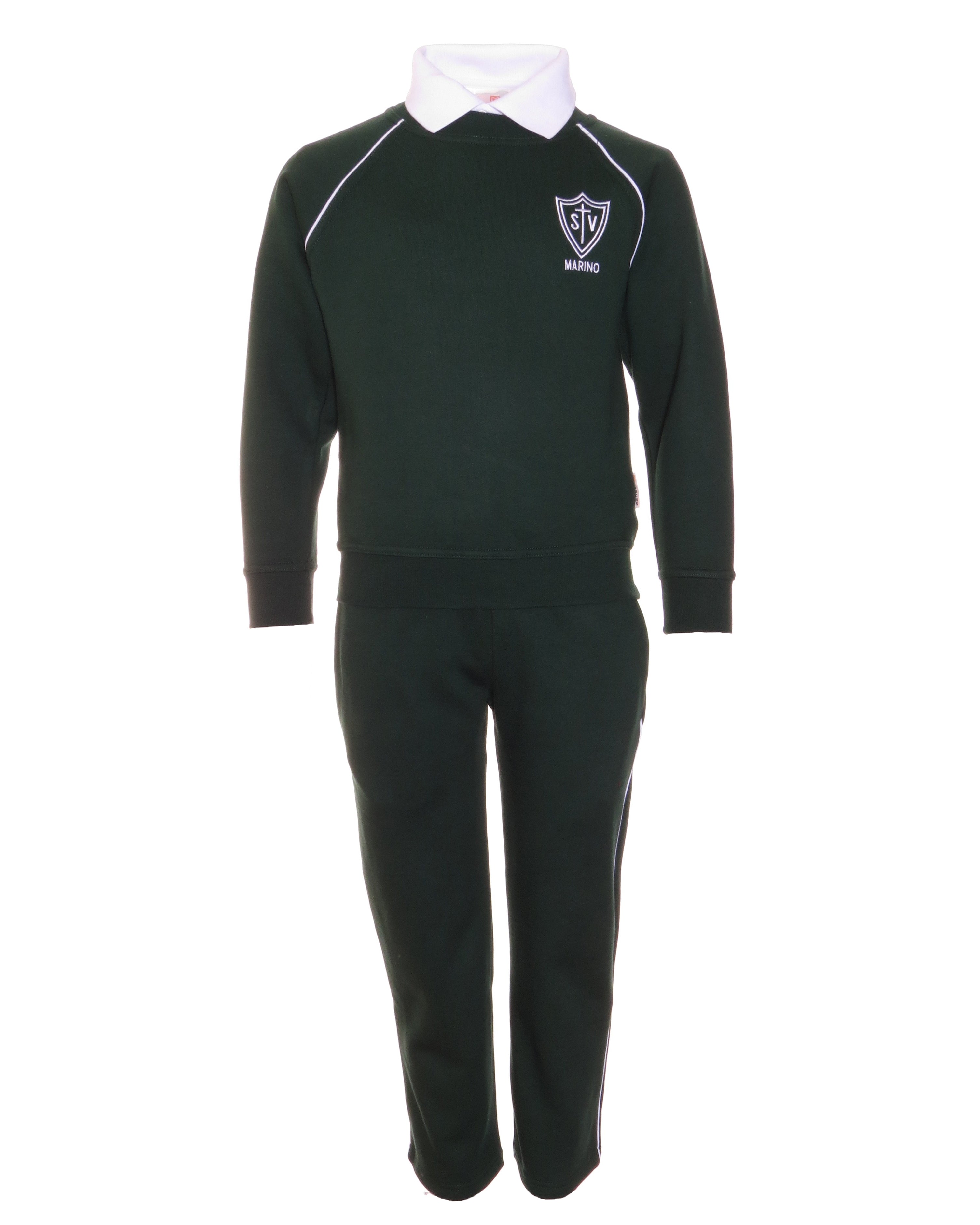 St. Patrick's Navy/Red Tracksuit Bottoms - School Uniforms Direct Ireland