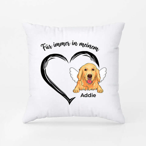 Aufregende Geschenkideen Für Hundebesitzer Personalisiertes Für Immer In Meinem Herzen Katzen Kissen[product]