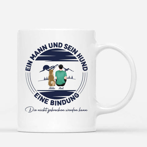 Idyllische Kleine Geschenke Für Hundeliebhaber Personalisierte Die Nicht Gebrochen Werden Kann Tasse