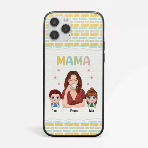 Zauberhaft Wann Ist Muttertag 2024 Personalisierte Mami Iphone X Handyhülle[product]