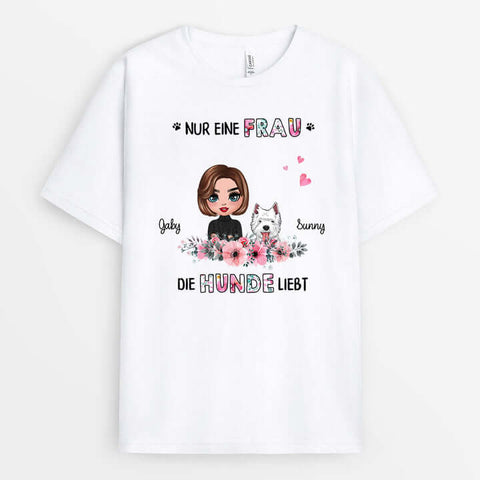 Originäre Geschenk Für Neue Hundebesitzer frau tshirt personalisiert[product]