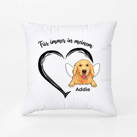 Charmante Geschenk Für Neue Hundebesitzer kissen hund personalisiert[product]