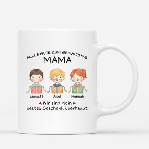 Personalisierte Alles Gute Zum Geburstag Zu Unserer Besten Mama Tasse geschenk für freundin zum 50. geburtstag