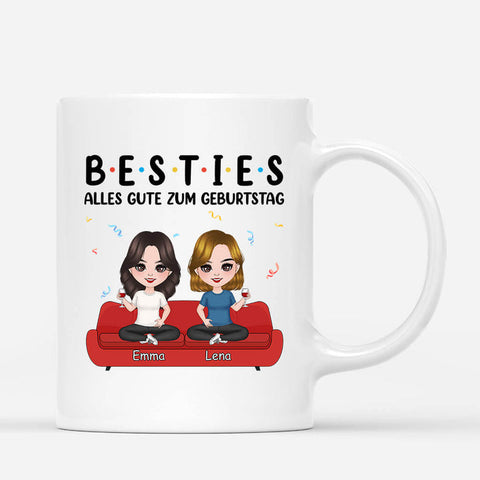 Personalisierte Alles Gute Zum Geburtstag Besties Tasse spontane geschenke für freundin[product]