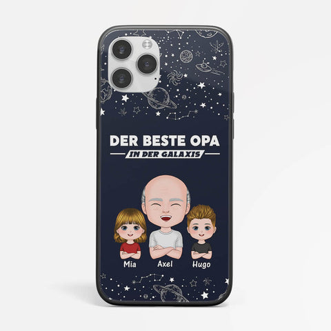 Personalisierte Bester Papa Opa In Der Galaxis Handyhülle Geschenke zum 60 Geburtstag Mann