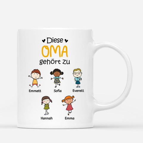 Personalisierte Diese Oma Gehört Zu Tasse Ruhestand Geschenkidee[product]