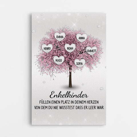 Personalisierte Ein Kind Füllt Einen Platz In Deinem Herzen Von Dem Du Nie Wusstest Dass Er Leer War Leinwand 50 Geburtstag Geschenk Freundin