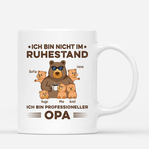 Personalisierte Ich Bin Professioneller Opa Tasse 40. geburtstag[product]