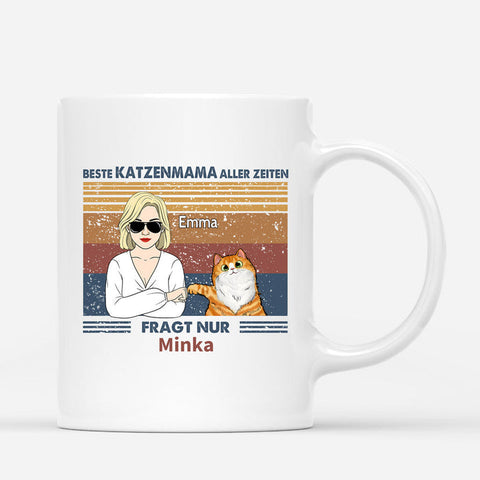 Personalisierte Lustige Katze Tasse Geschenkideen für Katzenliebhaber[product]