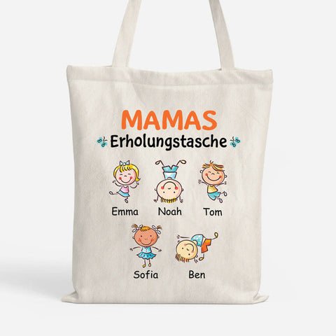 Personalisierte Mamas Erholungstasche Tragetasche Geschenke zur Einschulung Mädchen[product]