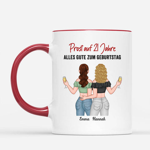 Personalisierte Prost Auf Geburtstag Tasse spontanes geschenk für freundin[product]