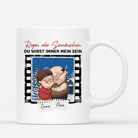 Personalisierte Regen Oder Sonnenschein Du Wirst Immer Mein Sein Tasse Geschenkidee Freundin 41[product]