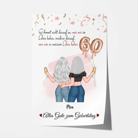 Personalisiertes 60 Geburtstag Wen In Unserem Leben Poster Geschenk Mama Geburtstag[product]