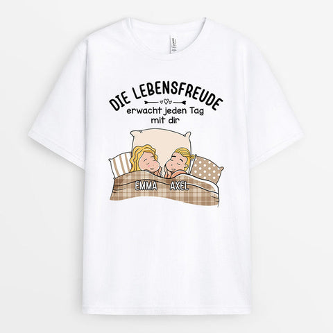 Personalisiertes Die Lebensfreude T-Shirt t shirt 50 geburtstag mann