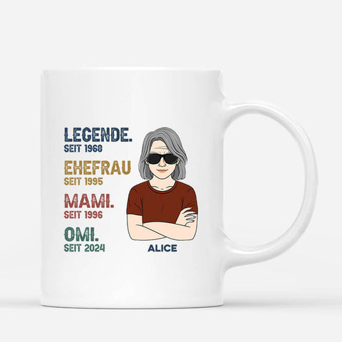 Personalisiertes Die Legende Tasse 50 geburtstg[product]