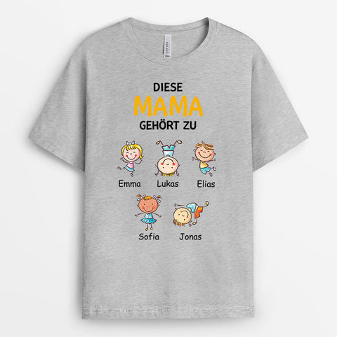 Personalisiertes Diese Oma Gehört Zu T-Shirt Geschenk 50 Geburtstag Mama[product]