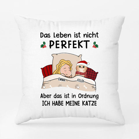 Personalisiertes Ich Habe Meine Katze Kissen Hochzeitsgeschenk Katzenliebhaber[product]