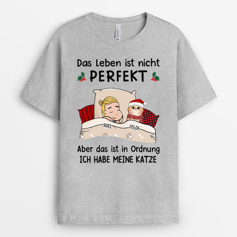 Personalisiertes Ich Habe Meine Katze T-Shirt Männer T Shirt zum 40 Geburtstag Lustig[product]