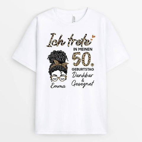 Personalisiertes Ich Trete In Mein 50. T-Shirt T-Shirts zum 18 Geburtstag[product]