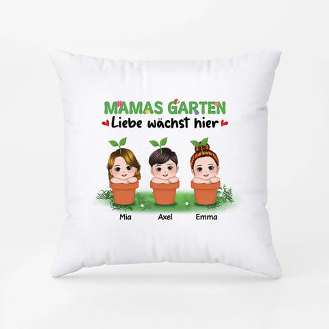 Personalisiertes Mamas Garten Kissen Geschenke zur Einschulung Mädchen[product]