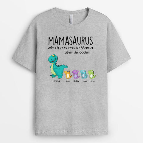 Personalisiertes Mamasaurus T-Shirt Geschenk Freundin 40 Geburtstag[product]