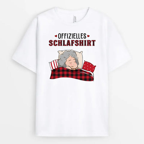 Personalisiertes Offizielles Schlafshirt T-Shirt abschiedsgeschenke ruhestand geschenk selber basteln