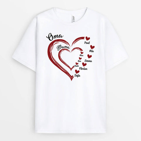 Personalisiertes Oma/Mama T-shirt Geschenke für Mama zum 60. Geburtstag[product]