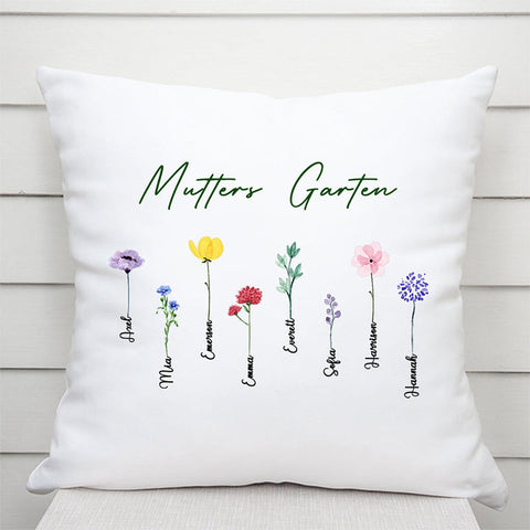 Personalisiertes Omas Garten Kissen Geschenk für Mama 50 Geburtstag[product]