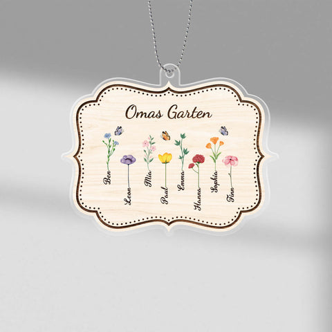 Personalisiertes Omas Garten Ornament geschenk schulanfang[product]