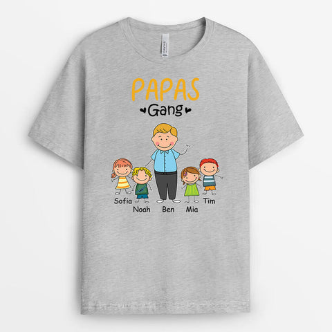Personalisiertes Opas Bande T-shirt t shirt 50 geburtstag mann[product]